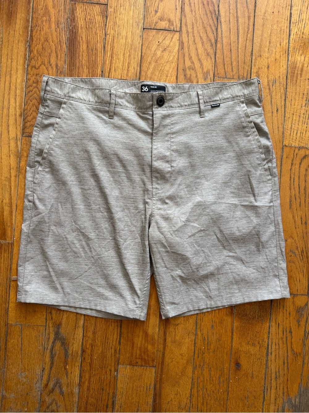 Hurley Men's Flat Front Shorts, size 36